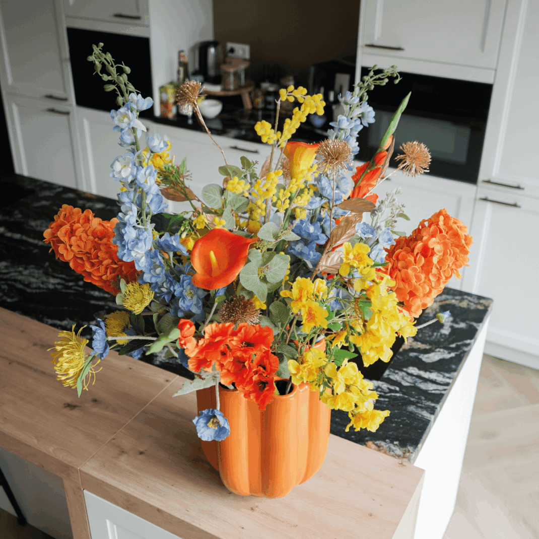Zijdenboeket Fiesta Flora - Afbeelding 7