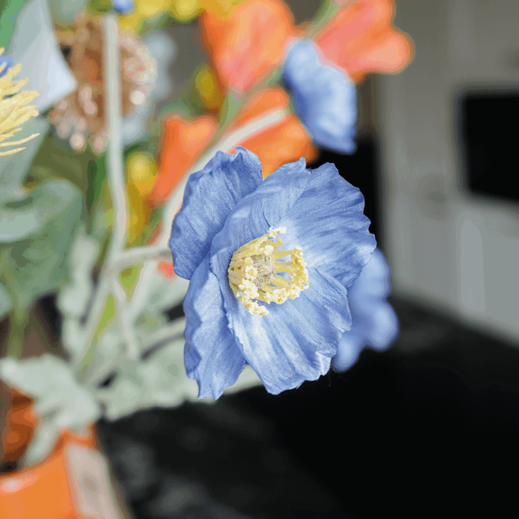 Zijdenboeket Fiesta Flora - Afbeelding 4