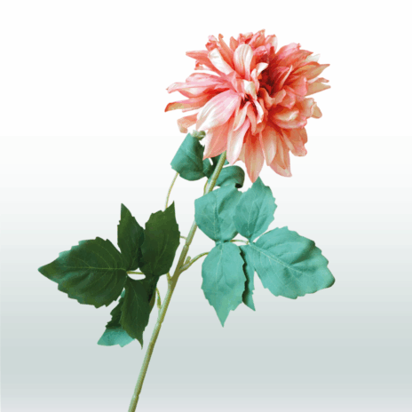Dahlia steel 63cm - Rood (licht)