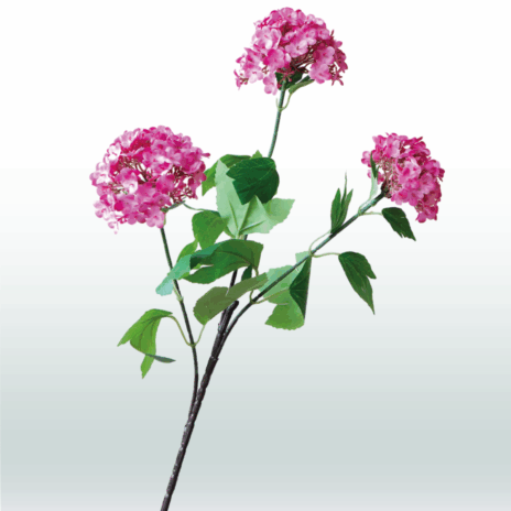 Hortensia 3-tak 68cm - Roze