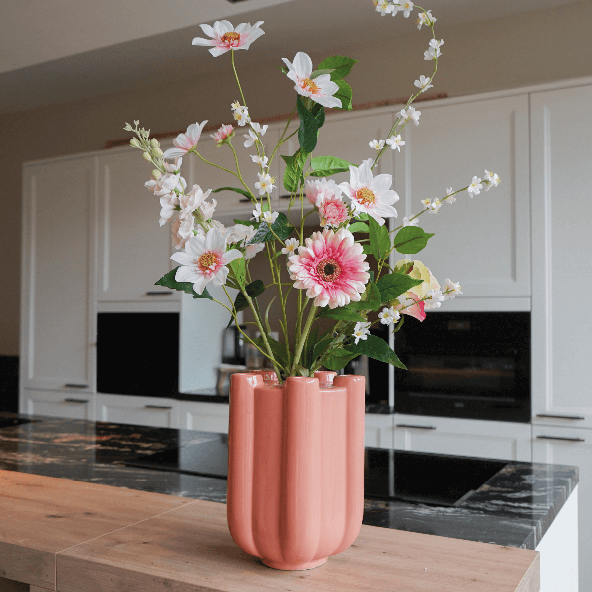 Zijdenboeket Blush Delight